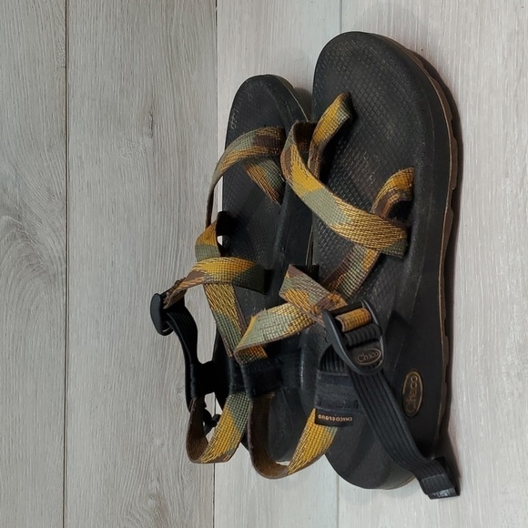 Chaco Mens Loop Toe Sandals Flats shoes sz 8 - Picture 2 of 13